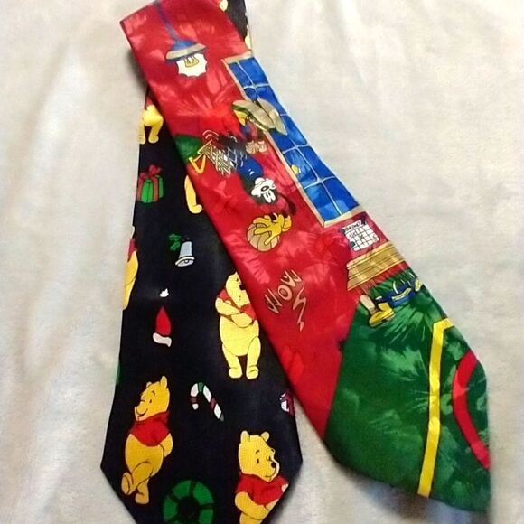 USED Men's Ties Duo Set 8 - Picture 1 of 4